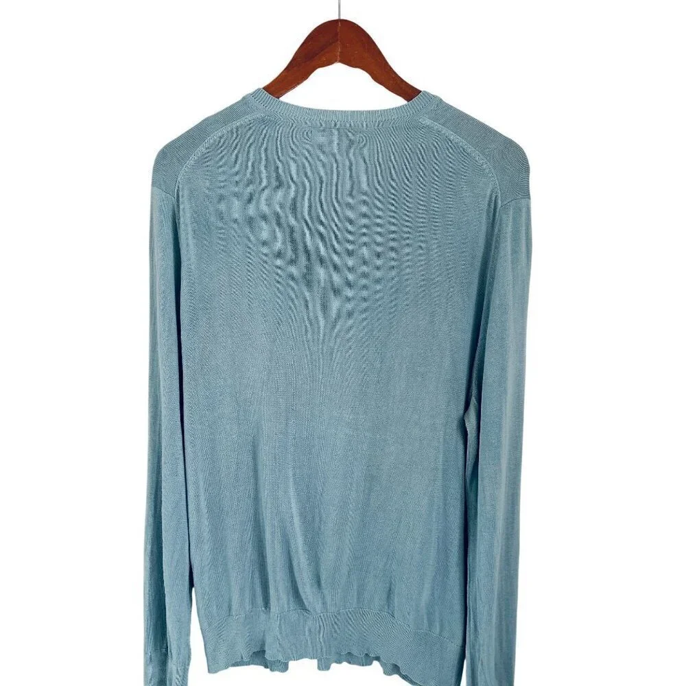 Banana Republic Silk Cashmere Sweater V-Neck Pullover Size XL